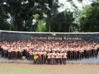 PERKEMAHAN TIGA HARI DALAM LANGKA PELANTIKAN CALON PENEGAK